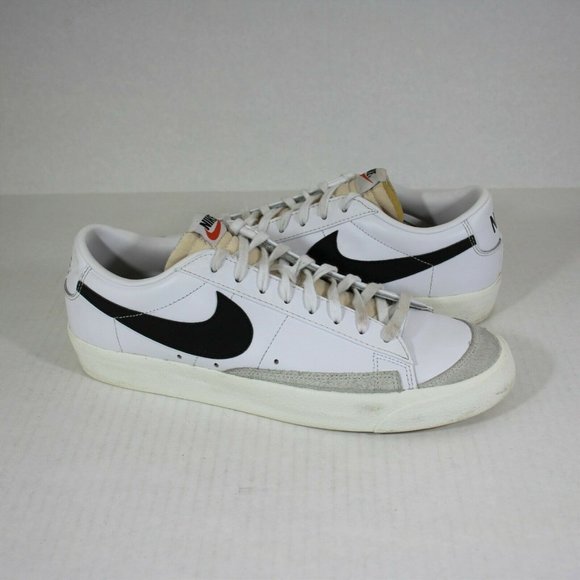Nike Other - Nike Blazer Low 77 Vintage White Black DA6364 101 Mens 11 O269